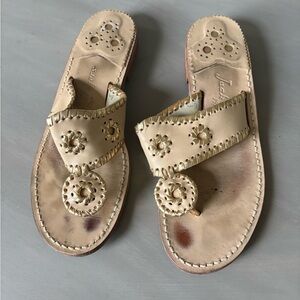 Gold Jack Rodger’s, Size 8